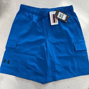 Under Armour Blue Athletic Shorts